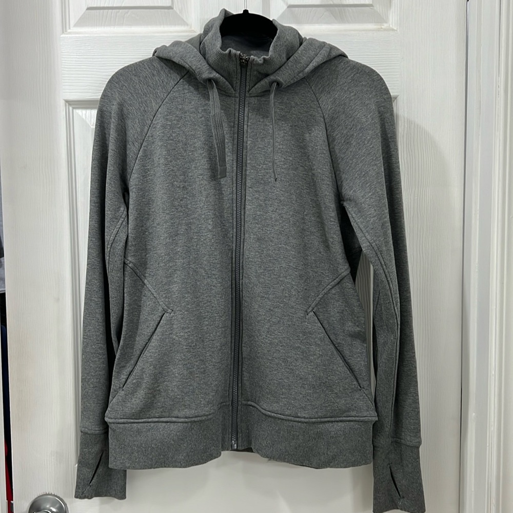 Athleta Heavy Zip-Up Sweatshirt